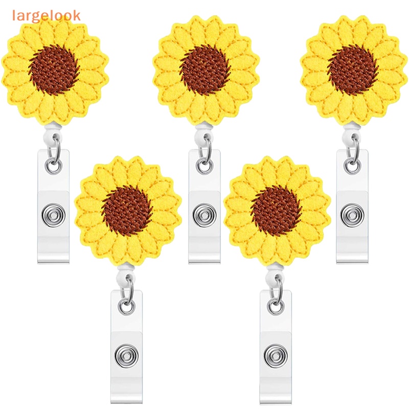 Giá Đỡ Thẻ ID / Tài Liệu Hình Hoa Hướng Dương Dễ Sử Dụng