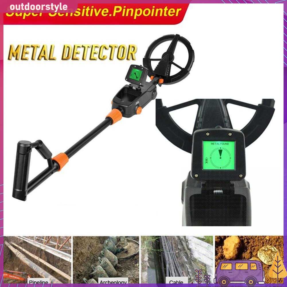 MD1008A Máy Dò Kim Loại Màn Hình LCD Hiển Thị Kỹ Thuật Số Thợ Săn Phát Hiện Pinpointer Vàng Trang Sức Bạc Máy Đào Tìm Kiếm Kho Báu Dưới Lòng Đất Người Tìm Người Đi Tìm