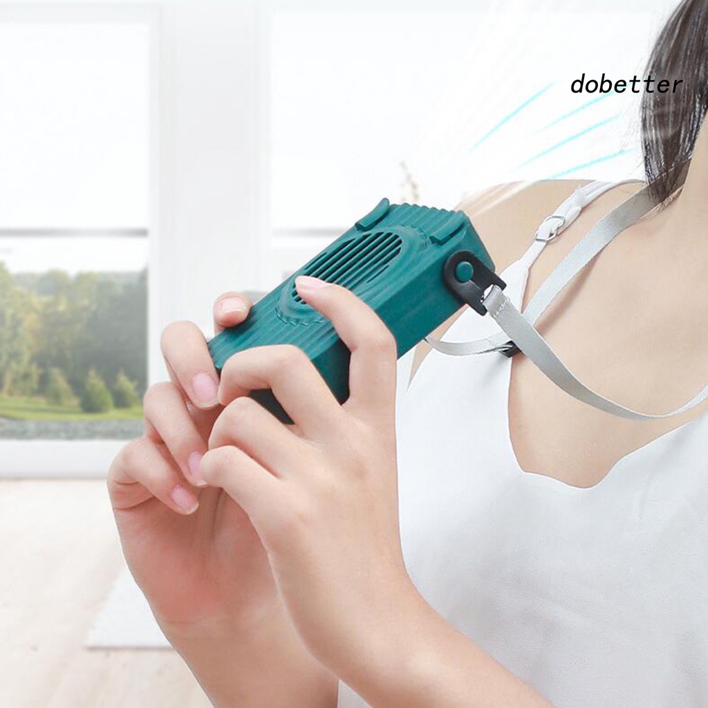 Quạt Làm Mát Bỏ Túi Bằng ABS Tiết Kiệm Năng Lượng Cho Văn Phòng / Ngoài Trời