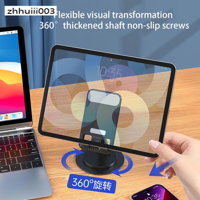 Giá Đỡ Điện Thoại / Máy Tính Bảng Bằng Hợp Kim Nhôm Xoay 360 Độ Tiện Dụng