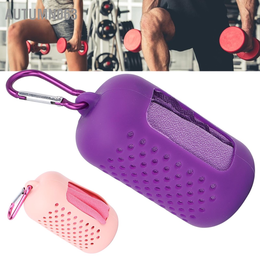 Autumn063 Khăn làm mát di động sợi nhỏ thoáng khí mềm mại Phụ kiện thể thao đa năng