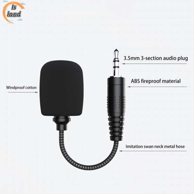 Micro Mini Jack 3.5mm Chống Ồn Linh Hoạt Cho Điện Thoại Máy Tính