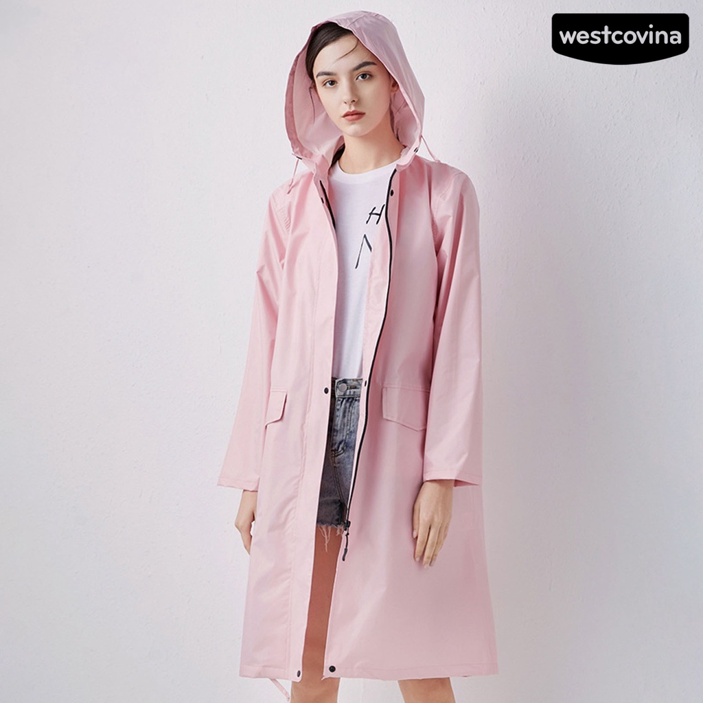 [COD]☁Áo Mưa Màu Sắc Trơn Chất Liệu Polyester 210D Chống Thấm Nước Tiện Dụng Cho Nam Và Nữ