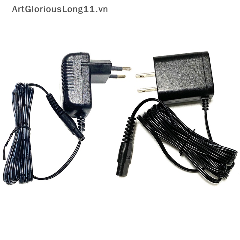 Bộ Sạc Máy Cạo Râu 2 Chấu Phích Cắm US EU Chuyên Dụng Cho Andis 17170 17205