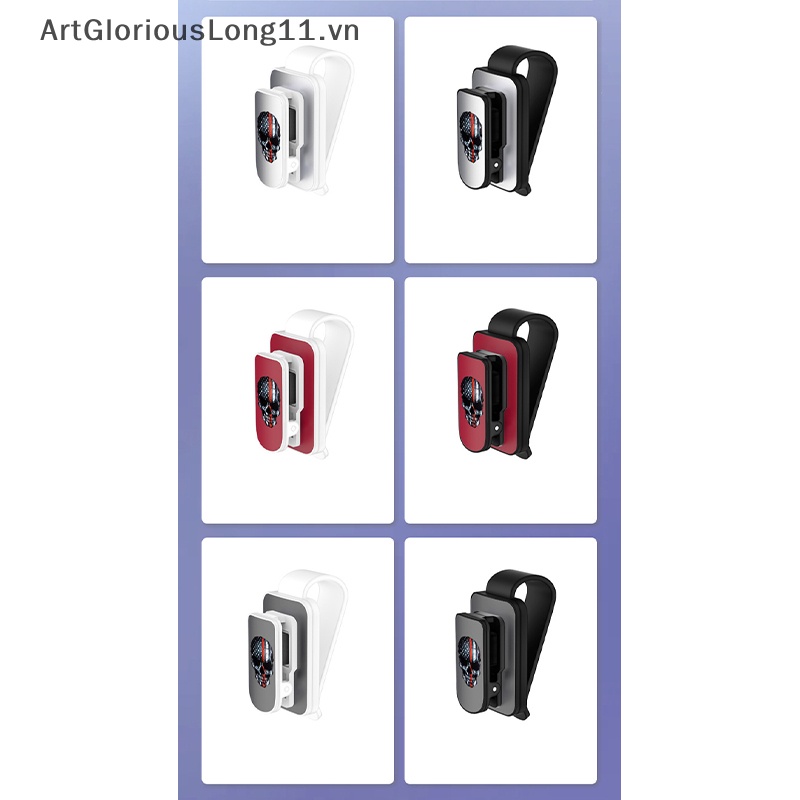 Kẹp Giữ Mắt Kính / Thẻ Trên Xe Hơi Bằng Kim Loại Tiện Dụng