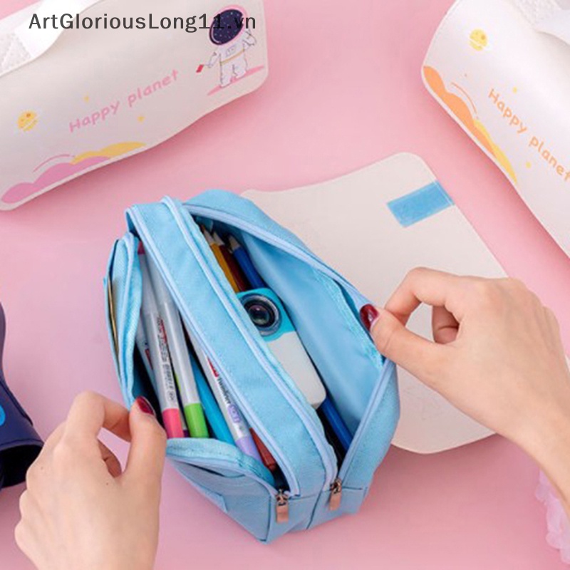 Túi Đựng Bút Họa Tiết Dễ Thương Phong Cách Hàn Quốc