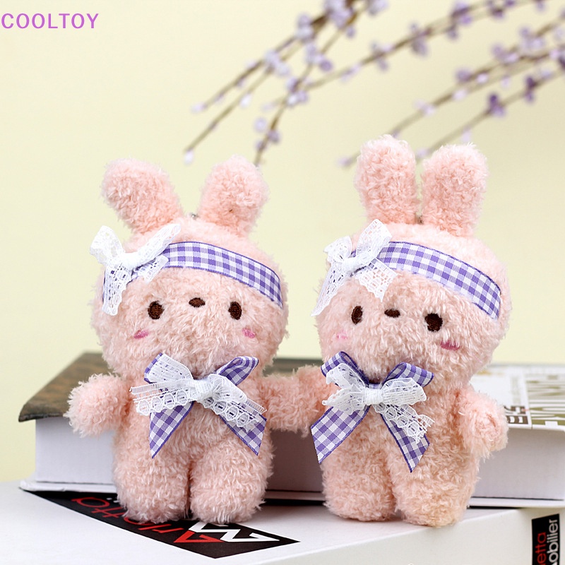 Móc Khóa Thỏ Nhồi Bông Dễ Thương Dùng Làm Quà Tặng Cho Bé