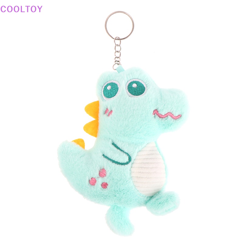 Đồ chơi nhồi bông Hình Khủng Long Mềm 12CM Treo Móc Khóa / Ba Lô / Móc Khóa Trang Trí Đa Ứng Dụng