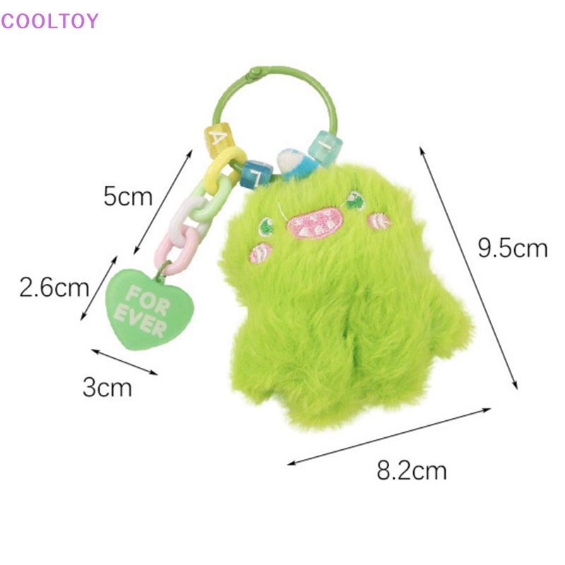 Cooltoy Móc Khóa Hình Thỏ Gấu Shoug Nhồi Bông Đáng Yêu Dành Cho Ba Lô / Túi Xách / Quà Tặng Cho