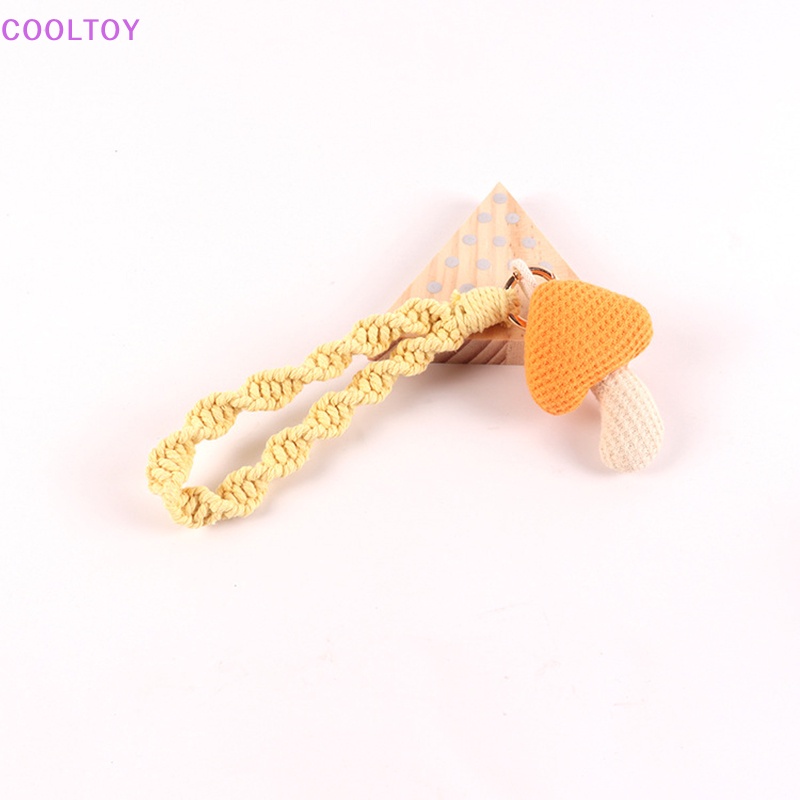 Vòng Đeo Tay / Móc Khóa Hình Hoa Tulip Bằng Vải Thời Trang Hàn Quốc Cho Nữ