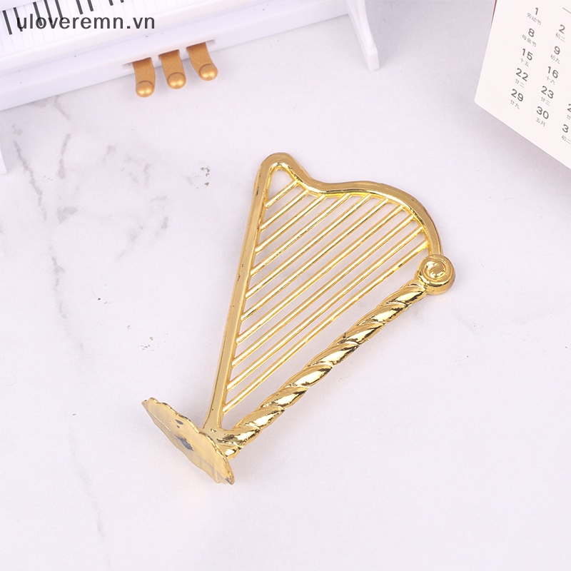 Mô Hình Nhạc Cụ Bằng Nhựa Đồ Chơi Cho Nhà Búp Bê