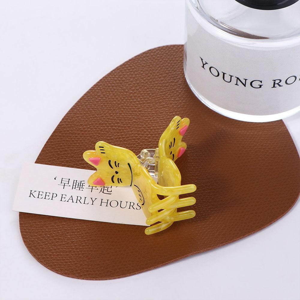 ANEMONE Kẹp Tóc Hình Chú Mèo May Mắn Phong Cách Hàn Quốc Thời Trang Cho Nữ