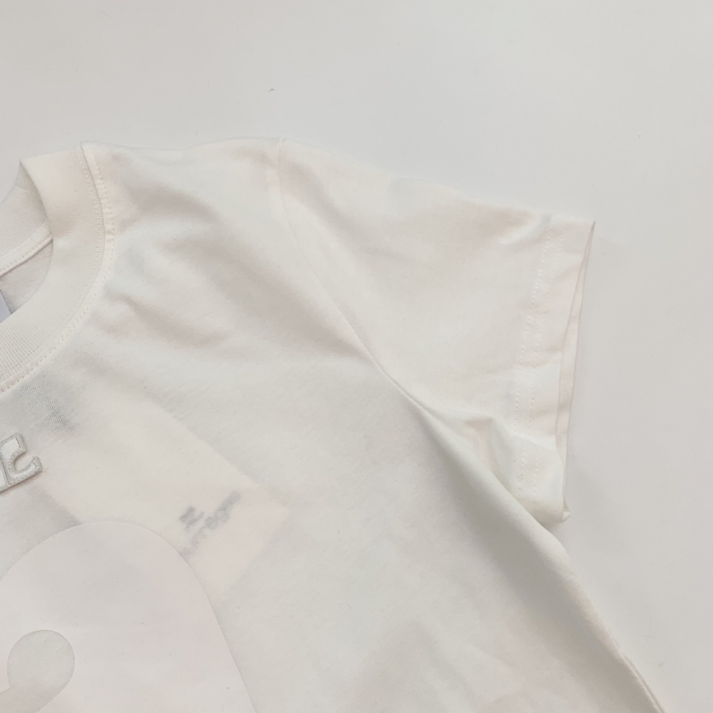 Courreges Hàng Có Sẵn Áo Thun Mùa Hè 2023 In Hình jennie Phong Cách Mỹ Giản Dị