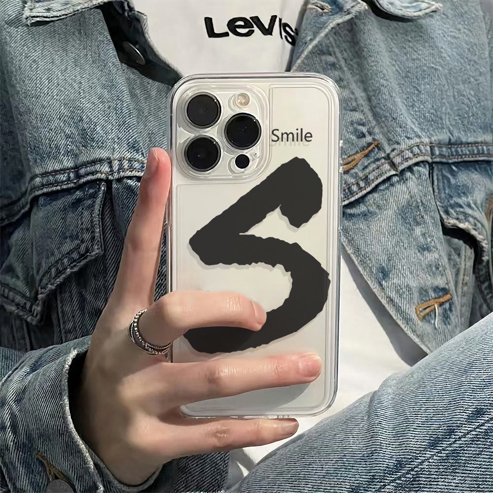 ✅Ốp Điện Thoại Mềm Chống Sốc In Chữ Tiếng Anh Đơn Giản Cho Iphone12 14pro13maxplus 11 78 6In Lqh