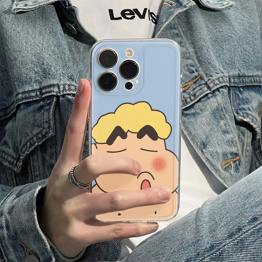 ✅Ốp Điện Thoại Mềm Chống Sốc In Hình Shin-Chan 13 Phong Cách Cho Iphone 6Inmax78Iphone12 1114pro HS16
