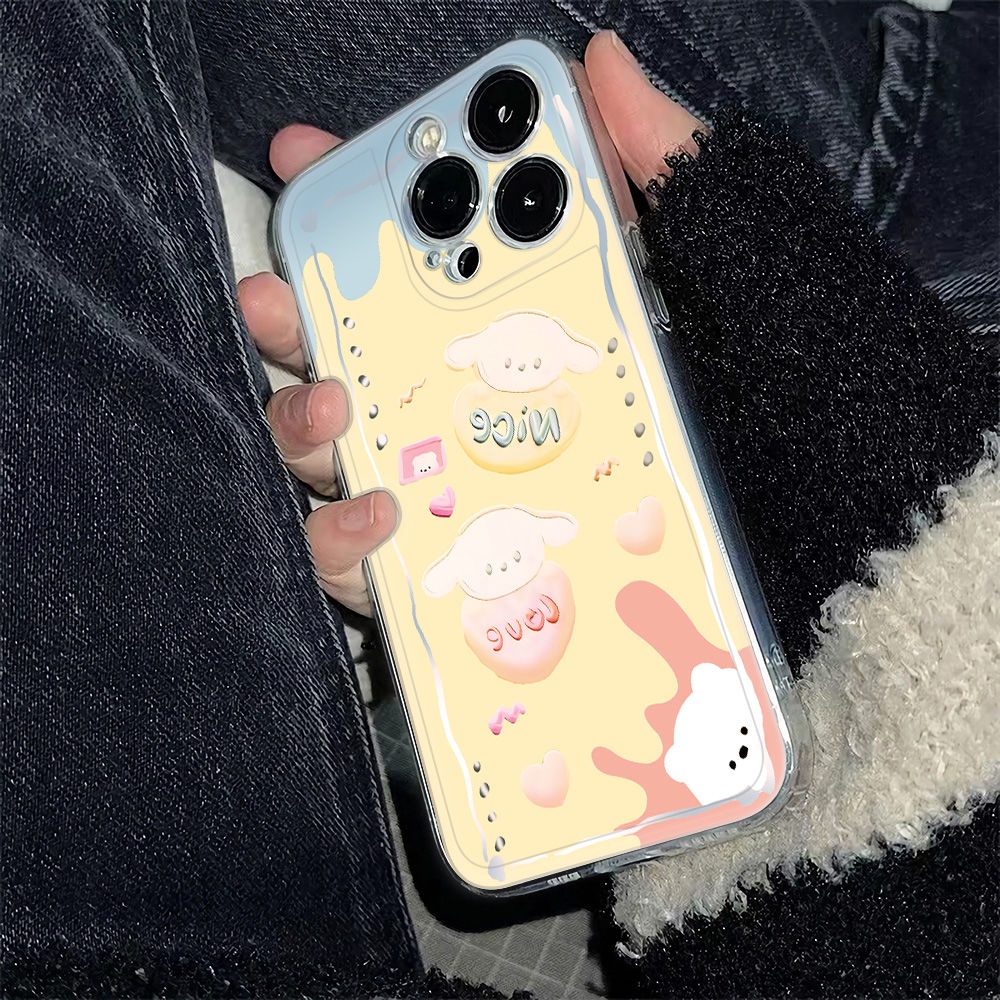 ✅Ốp Điện Thoại Mềm Chống Sốc In Hình Chú Chó Cinnamon Cho Iphone 14Pro 6 11 1278 13max 6LTH