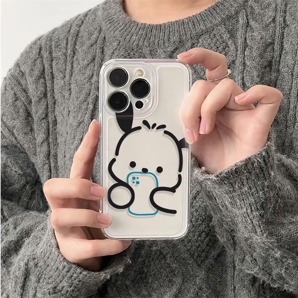 ✅Ốp Điện Thoại Mềm Chống Sốc Màu Xanh Dương 6In 14pro iPhone12plus Style 11 7813 4LKY