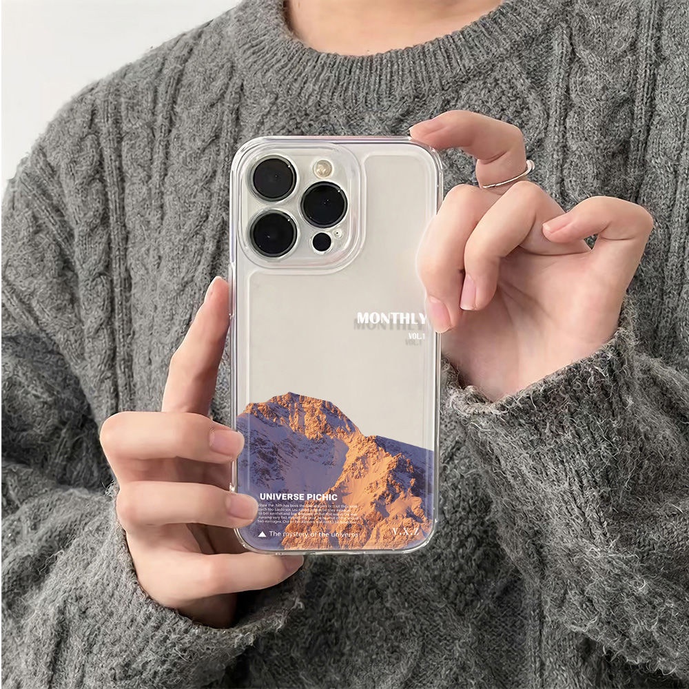 ✅Ốp Điện Thoại Mềm Chống Sốc Kiểu Dáng Đơn Giản 6ins plus78 iPhone12 max Sunshine 11 13 Apple 14pro 4DLU