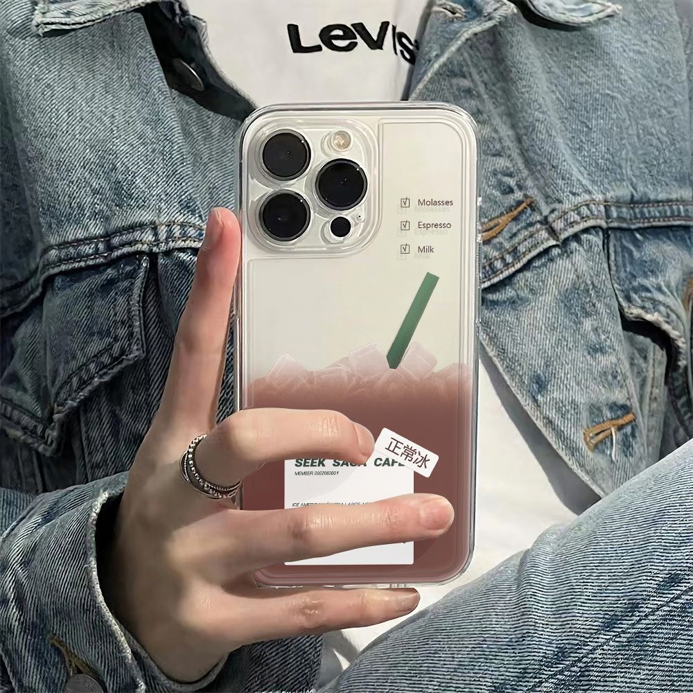 ✅Ốp Điện Thoại Mềm Chống Sốc Đơn Giản Cho Apple 14pro plus 78 Max6In13 iPhone1211 DDG3