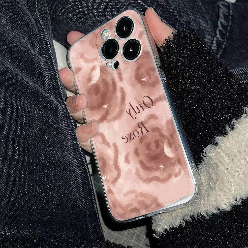 ✅Găng Tay Mềm Chống Trượt Phong Cách Đơn Giản 6In Với 6 Kiểu Tùy Chọn781113Ốp Điện Thoại Hình Hoa Hồng Xinh Xắn Cho Iphone 12Plus 14pro