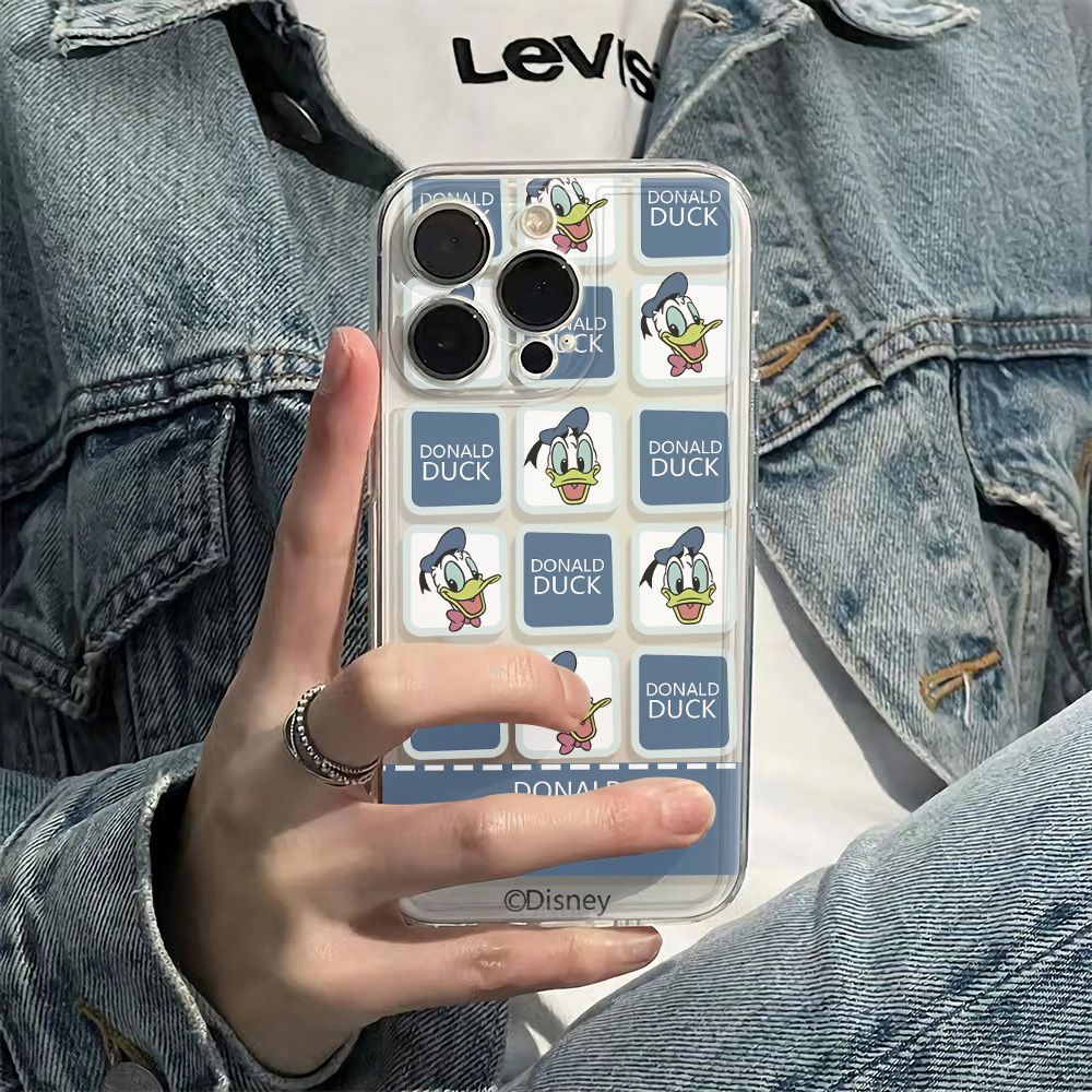 ✅Ốp Điện Thoại Mềm Chống Sốc In Hình Vịt Donald Cho Iphone 78 11 12 14Pro 6In Plus 13 8IFV
