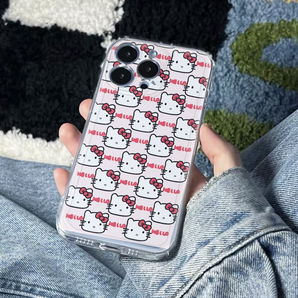 ✅Ốp Điện Thoại Dẻo Họa Tiết Hoạt Hình Mèo Đơn Giản Chống Sốc Cho Iphone 78max plus 14proiPhone12 13 6In11 VDD6