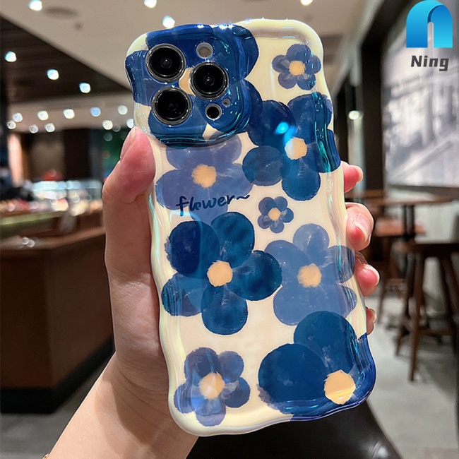 Ốp Điện Thoại Họa Tiết Tranh Sơn Dầu / Nước Cho Iphone 14 / 13 / 12 / 11