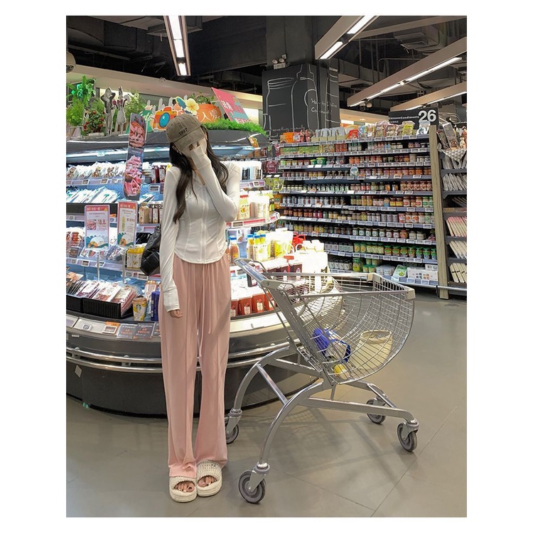 Áo Khoác Chống Nắng Và Tia UV Bằng Lụa Lạnh Mỏng Nhẹ Thoáng Khí Thời Trang Mùa Hè Cho Nữ