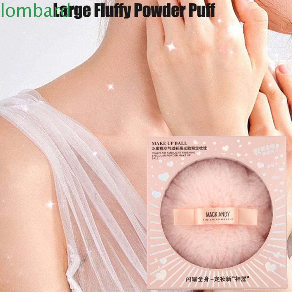 Mút Trang Điểm Hình Tròn Cỡ Lớn Độ Bóng Cao Thân Thiện Với Da Kiềm Dầu