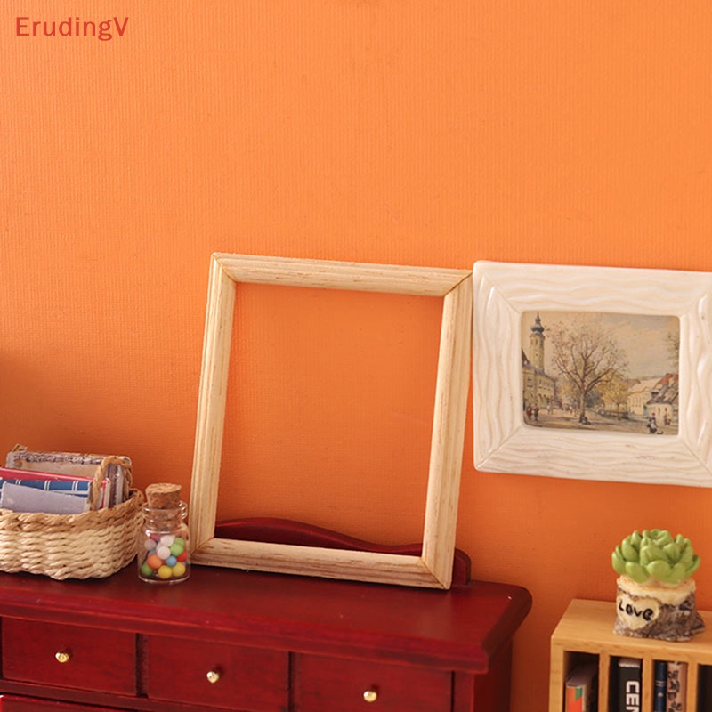 [ErudingV] 1 Khung Ảnh Hình Chữ Nhật Trang Trí Nhà Búp Bê [Mới]