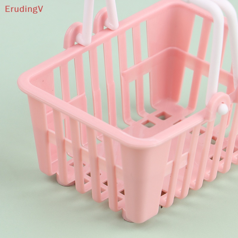 [ErudingV] Set 2 Giỏ Mua Sắm Mini Đồ Chơi Mô Hình Nhà Búp Bê [Mới]