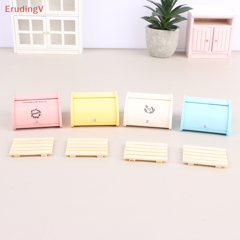 Mô Hình Hộp Bánh Mì Tỉ Lệ 1: 6 Trang Trí Nhà Búp Bê