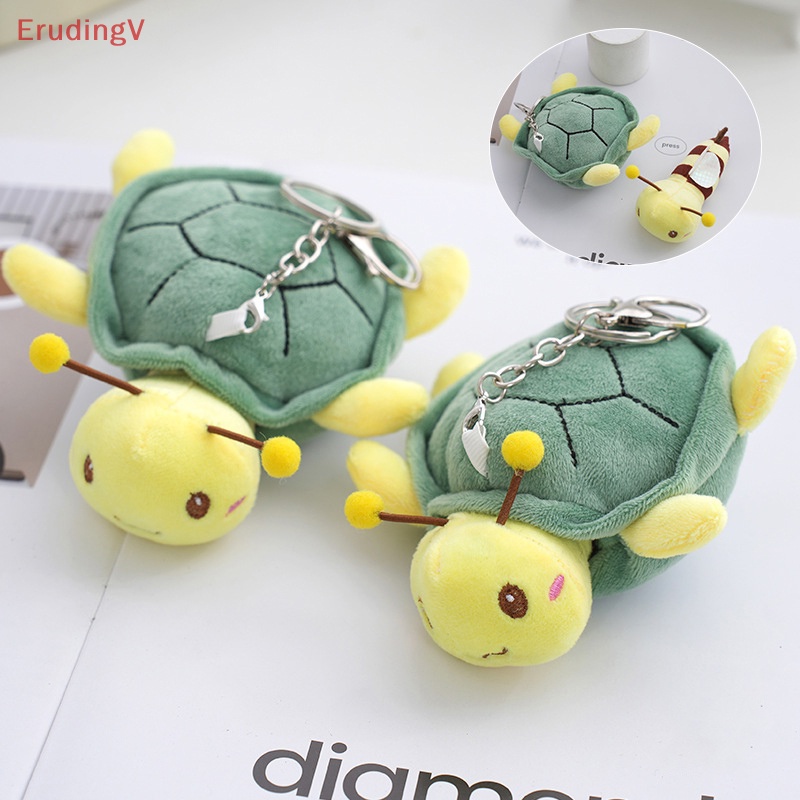 1 Chú Rùa Nhồi Bông Mềm Mại Kích Thước 12CM Có Móc Khóa