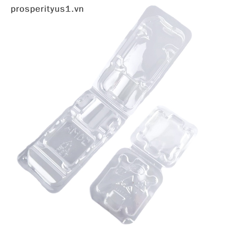 Set 10 Hộp Đựng CPU 775 1155 AMD Bảo Vệ Cho Intel IC Chipset