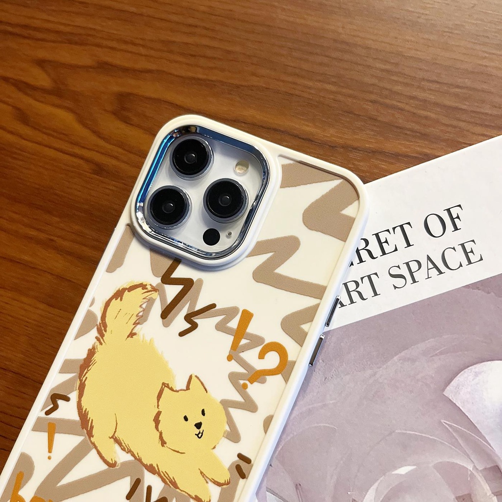 Ốp Điện Thoại TPU Dẻo Họa Tiết Chú Mèo Vui Nhộn Dễ Thương Cho iPhone 14 13 12 11 Pro Max XR XS 7 8 Plus