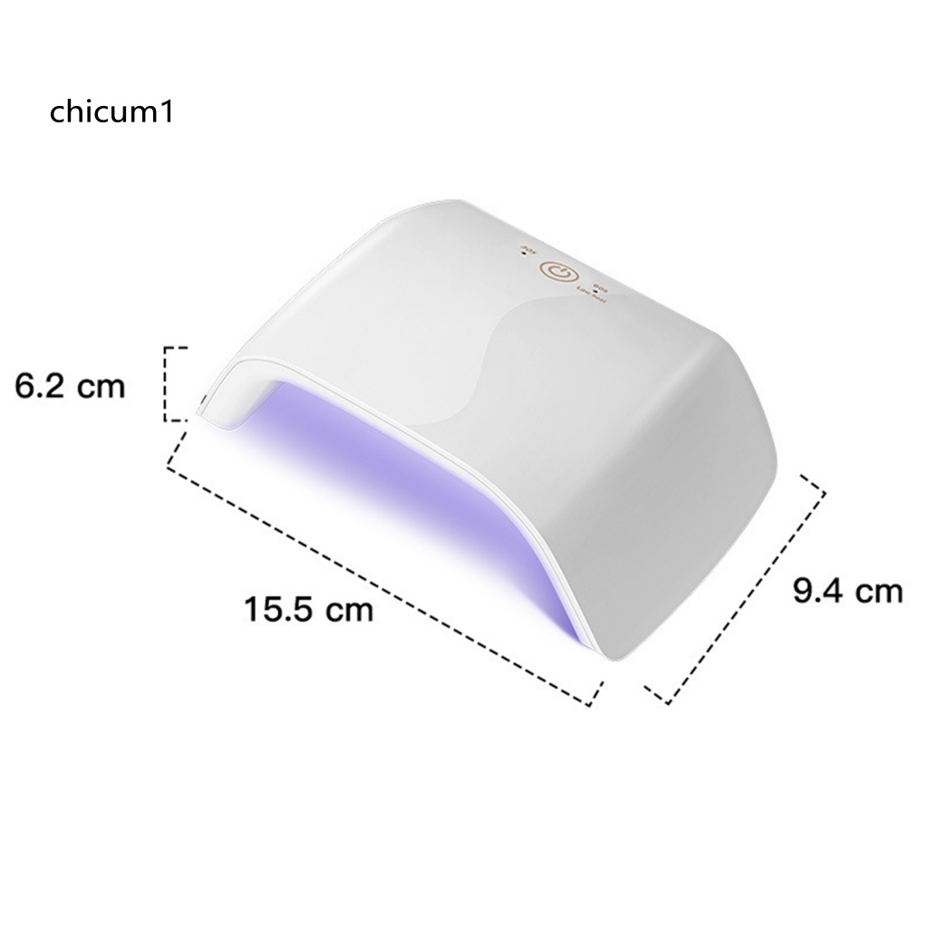 Máy Sấy Khô Móng Tay CC 18W Kèm 15 Đèn LED UV Nhanh Khô Chất Lượng Cao