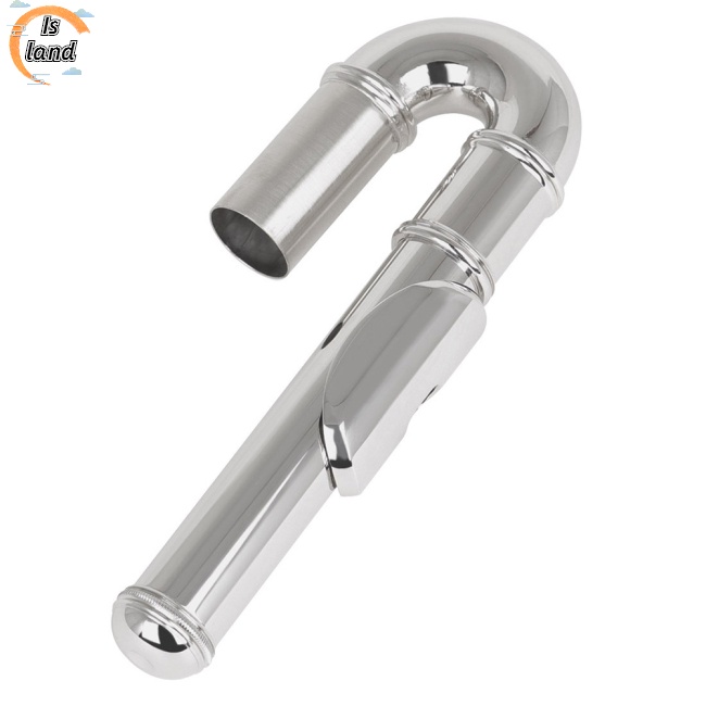 Nhạc Cụ Sáo Đầu Cong Bằng Đồng Niken Mạ Niken Chuyên Nghiệp Dành Cho Người Mới Bắt Đầu