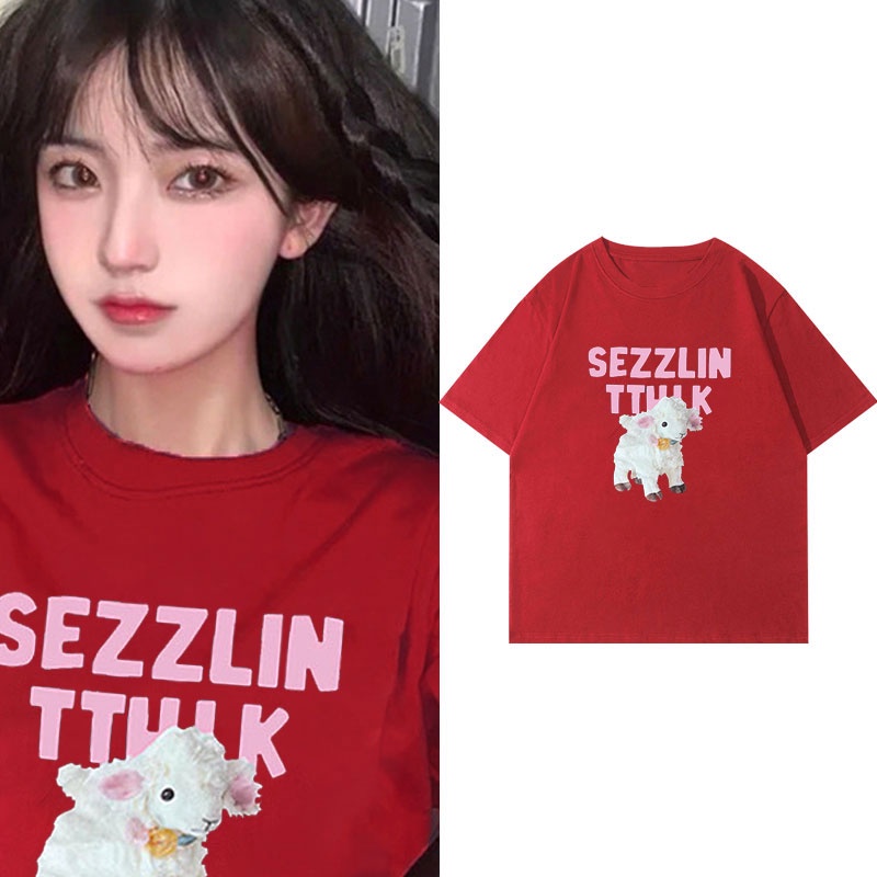 NRVP Áo Thun 100% Cotton Tay Ngắn Phong Cách Hàn Quốc Mới