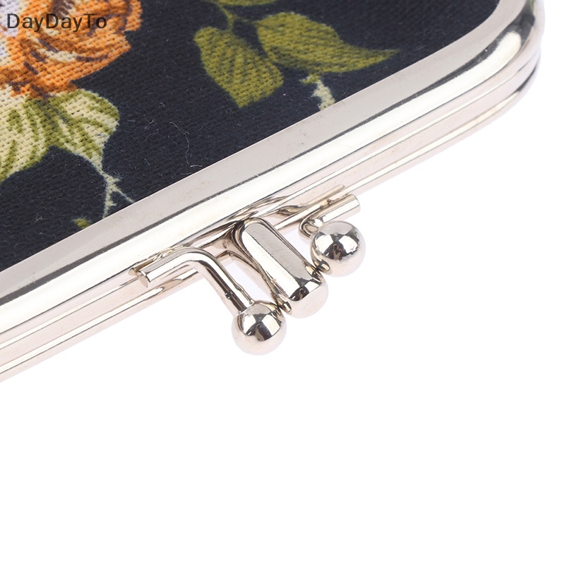 Ví Đựng Tiền Xu Mini In Họa Tiết Hoa Dễ Thương Dành Cho Nữ