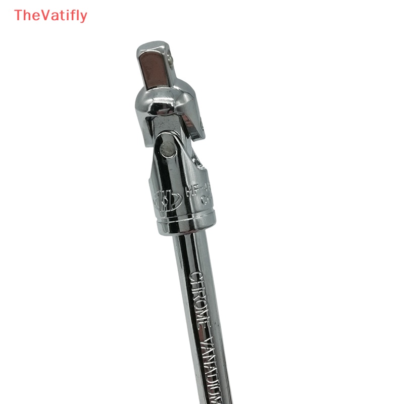 Chìa Vặn Đai Ốc Hình Vuông Nhỏ 1 / 4 Inch 6.3mm Có Lỗ Đuôi Tay Cầm Xoay Đa Năng