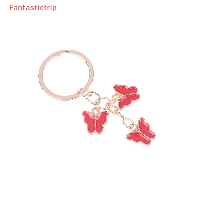 1 Móc Khóa Hình Bướm Thời Trang Dành Cho Nữ Mới