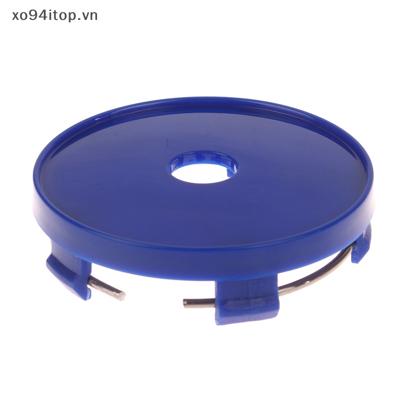 Set 4 Nắp Đậy Trục Bánh Xe Hơi XOITOP Màu Xanh Dương Bằng Chrome