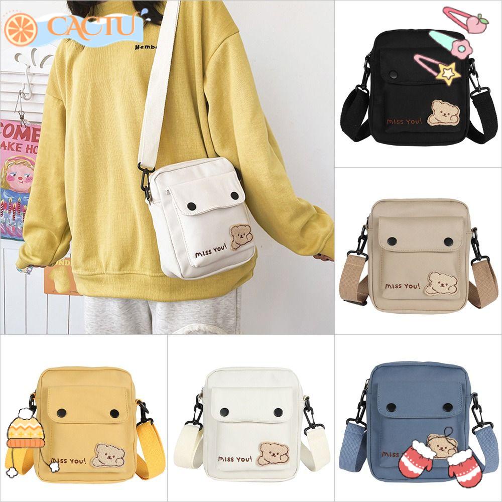 Túi Đeo Vai Mini Họa Tiết Hoạt Hình Xinh Xắn Cho Nữ