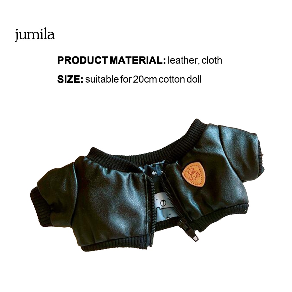 [JU] Áo Khoác Nhẹ Giải Trí Hai Mặt Có Sẵn Mũ Tròn Trang Trí Búp Bê