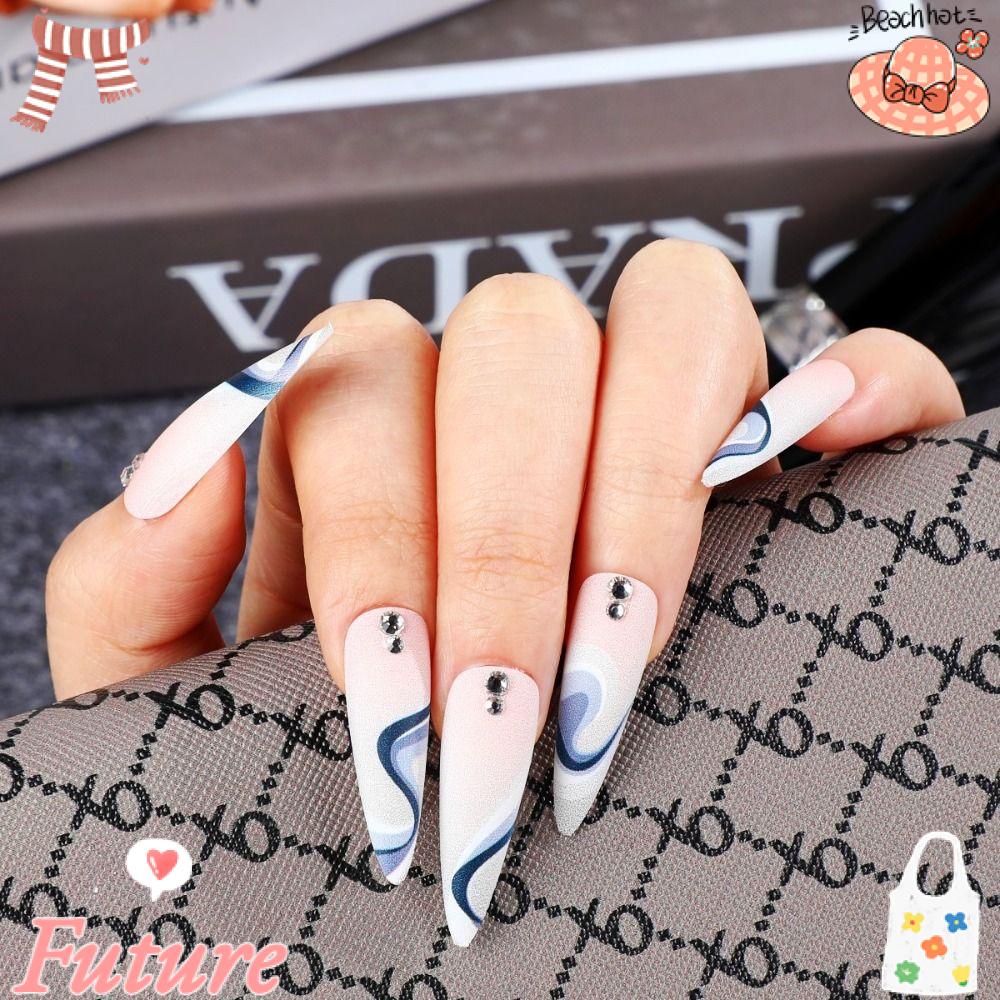 Bộ Móng Tay Giả Che Phủ Toàn Diện Tháo Rời Được