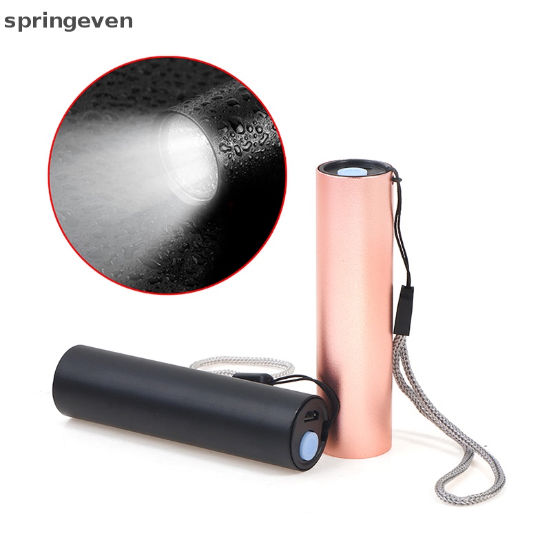 Đèn Pin LED Mini 3 Chế Độ Có Thể Sạc Lại ​Đèn Pin Cầm Tay Nhỏ Gọn Tiện Lợi