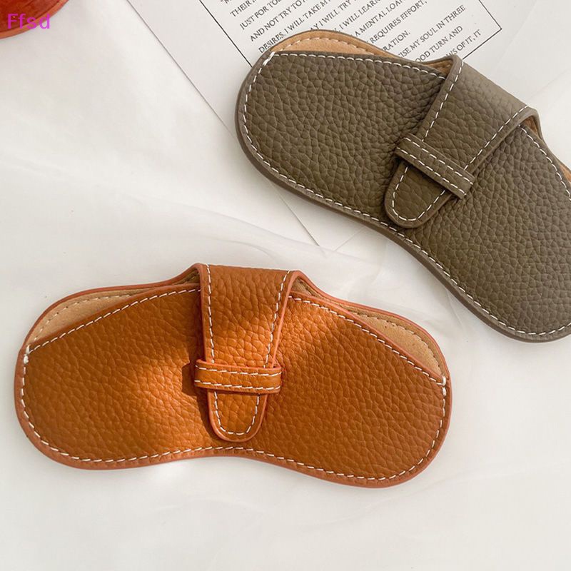 Túi Da PU Đựng Mắt Kính Cầm Tay Gọn Nhẹ Unisex