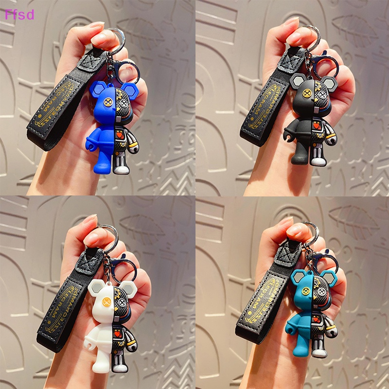 {Ffsd} Móc Khóa Da Hình Gấu Cơ Khí Cho Nam Và Nữ