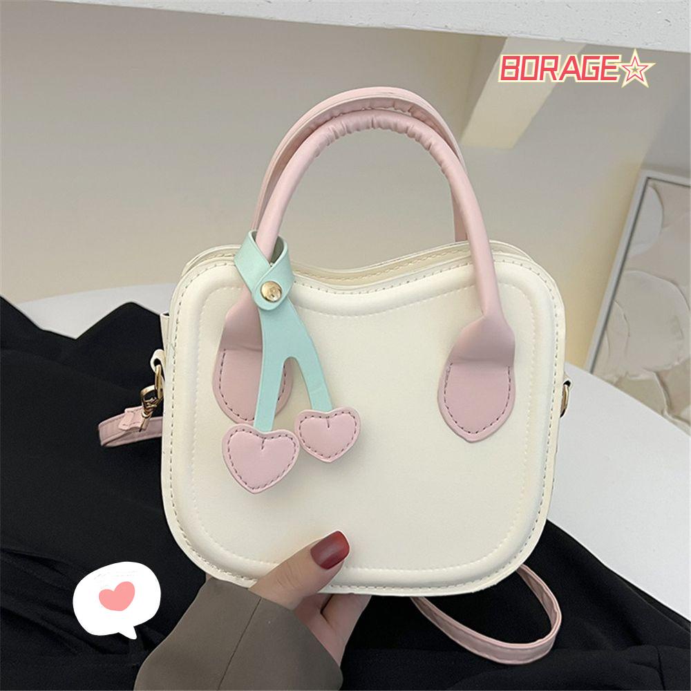 Túi Đeo Chéo Vai BORAG Nhiều Màu Sắc Dễ Thương Dành Cho Bạn Nữ