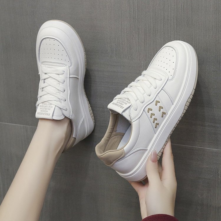 Giày Thể Thao Đế Bằng Phong Cách Hàn Quốc Thời Trang Cho Nữ